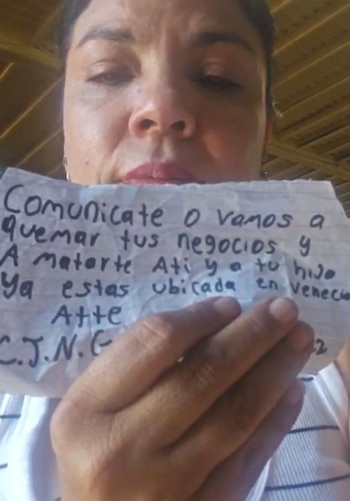La dueña del local afirmó que ella no tiene nada que ver con negocios ilícitos. Crédito: Facebook - Bazarde Gaby