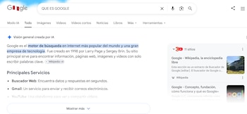 AI Overviews - Google - buscador - IA - tecnología - 28 de julio