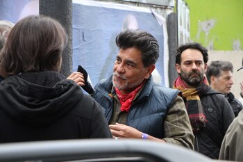 Juan Palomino tampoco quiso ausentarse