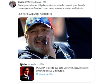 Gustavo López versus Coscu y los streamers