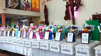 Devuelven los restos humanos de