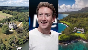 El imperio inmobiliario de Mark Zuckerberg: castillos, mansiones y una megafinca en Hawái