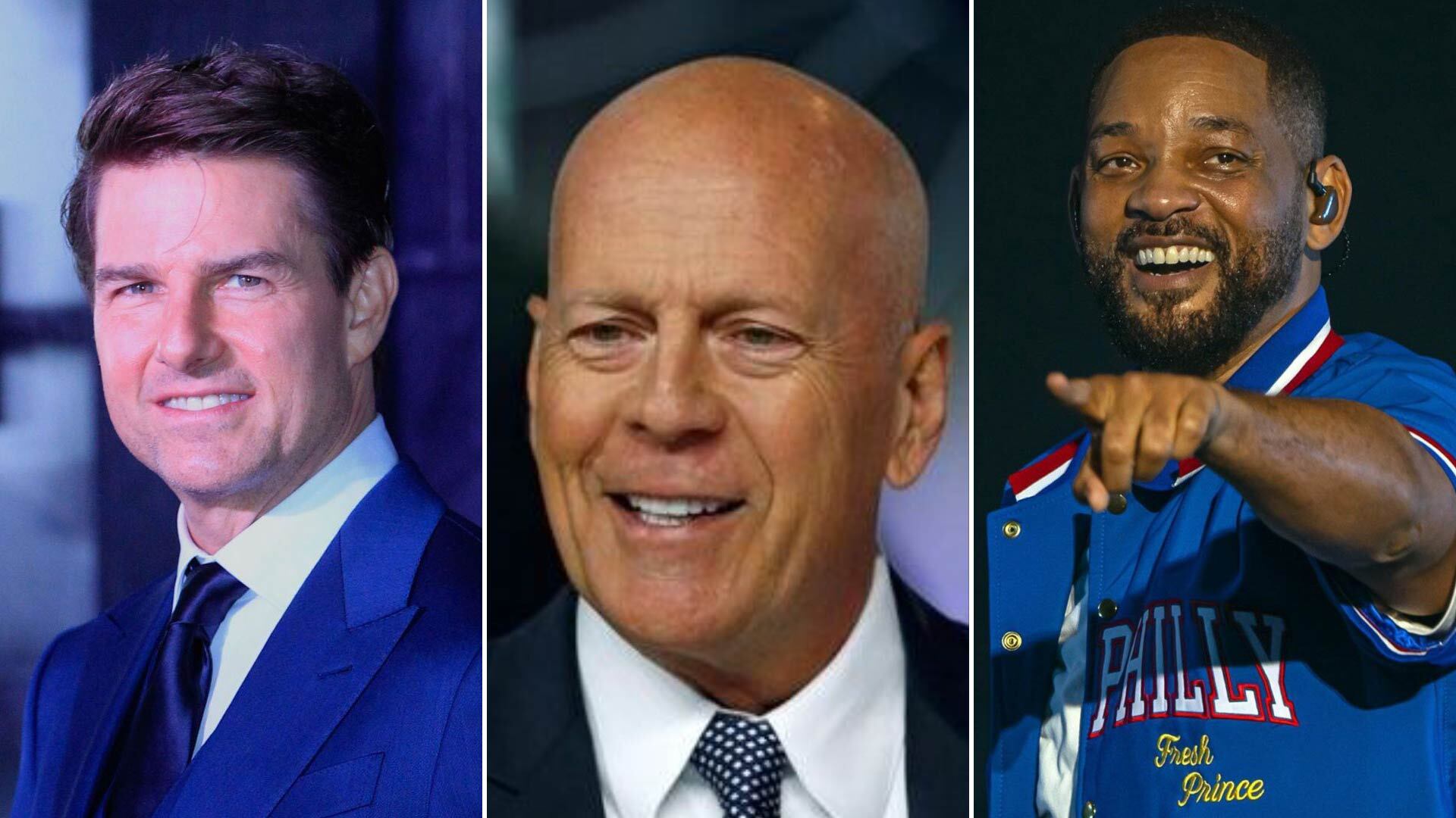 Tom Cruise, Bruce Willis y Will Smith son los únicos actores que han superado los 100 millones de dólares por una sola película en Hollywood