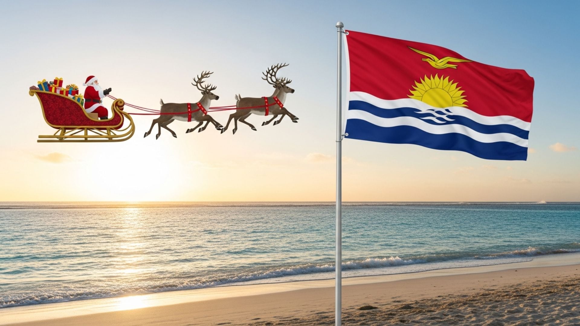 Kiribati será el primer territorio del mundo en recibir la Navidad (Imagen Ilustrativa Infobae)