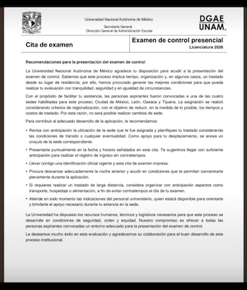 La universidad sostiene que la distribución de planteles se define por regionalización para acotar traslados, pero admite que no habrá ajustes aunque haya personas asignadas a estados lejanos, según publicaciones en redes sociales