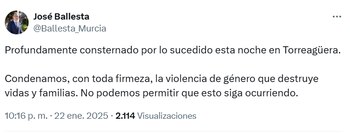 José Ballesta, alcalde de Murcia,