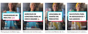 Loncheras de Nelly Rossinelli. (TikTok)