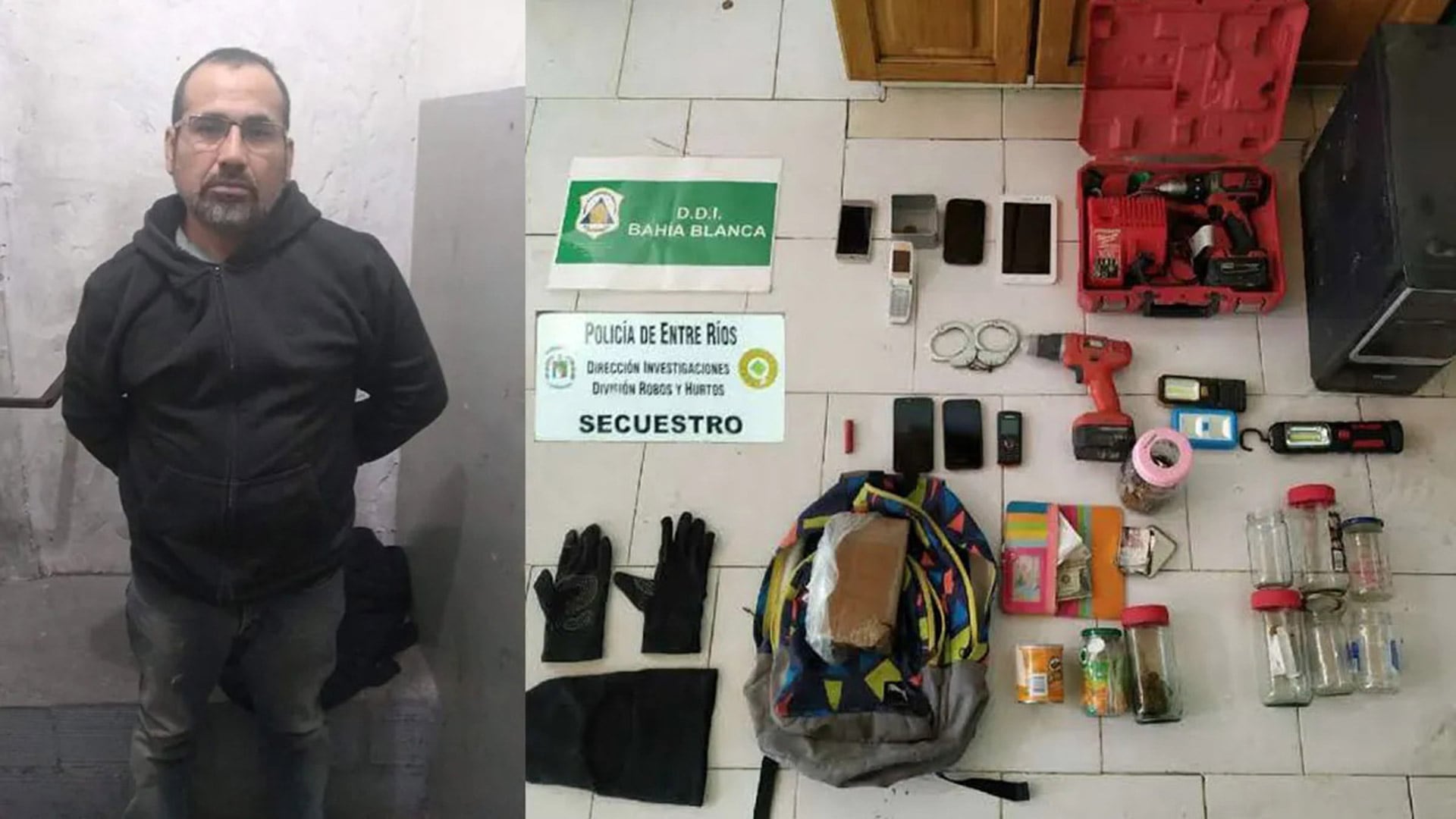 Una de las capturas de Muñoz Jofré