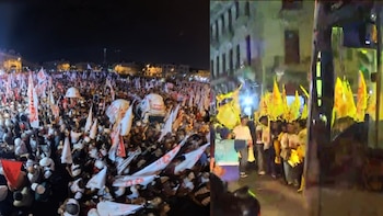 Ofrenda a la Pachamama, aglomeraciones y largas horas de espera marcaron los cierres de campaña en varias regiones del país