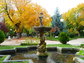 Una fuente de la Alameda de Cervantes de Soria (Turismo Soria)
