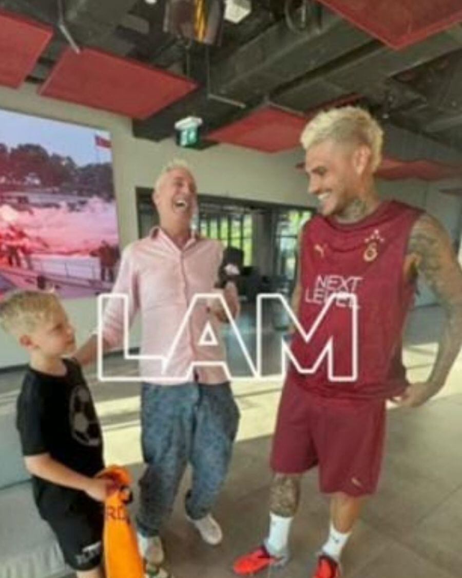 La entrevista de Marley y Mauro fue en el Galatasaray