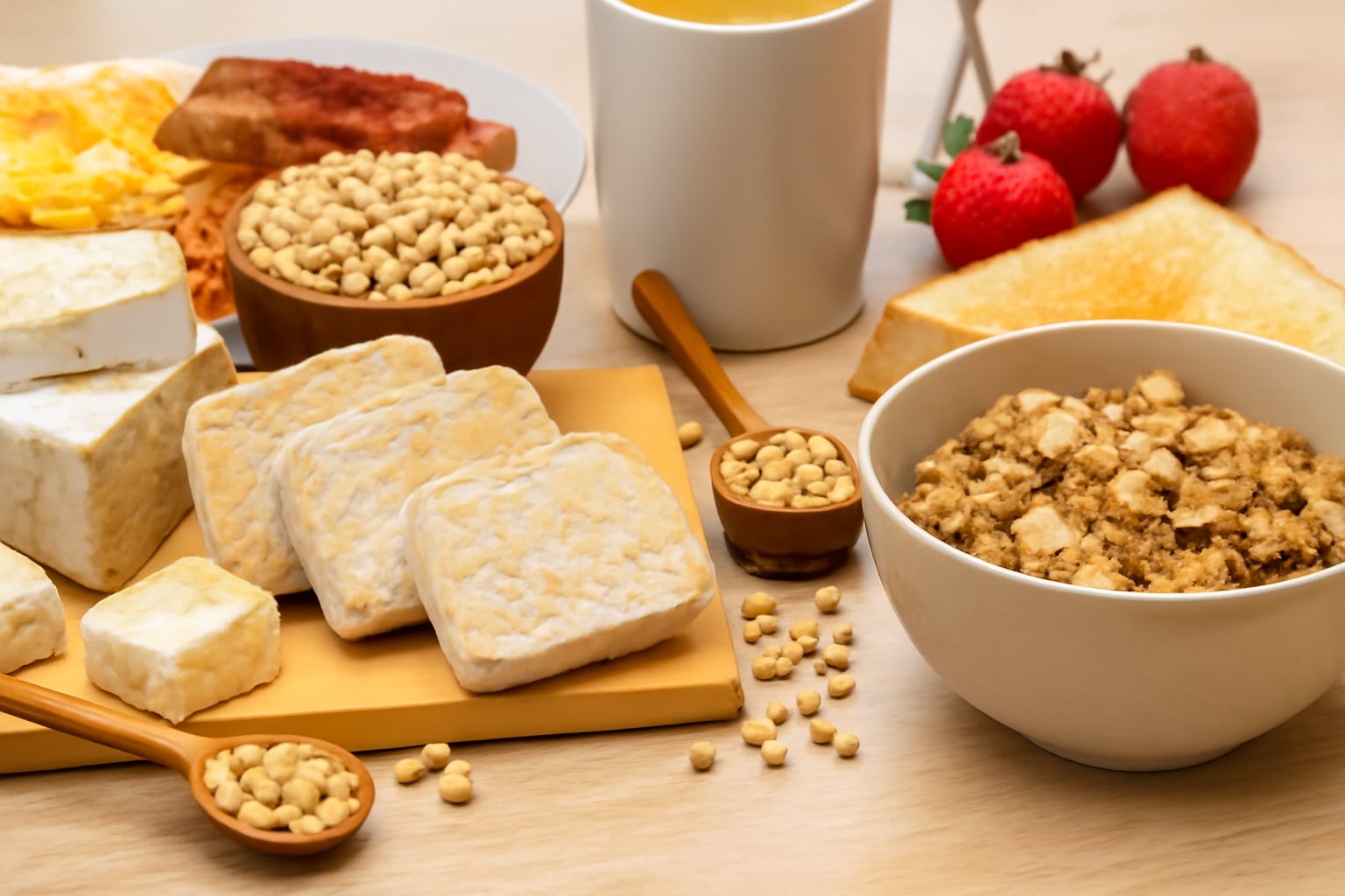 Priorizar proteínas vegetales como frutos secos, soja y legumbres ayuda a reducir enfermedades crónicas y huella ambiental (Imagen Ilustrativa Infobae)