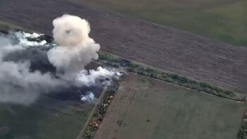 El drone Leleka, que puede