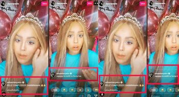 La actriz cumplió un cuarto