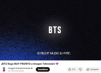 BTS llega a imagen -México- 3 abril