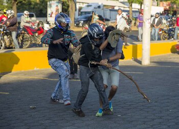 La represión policial en las
