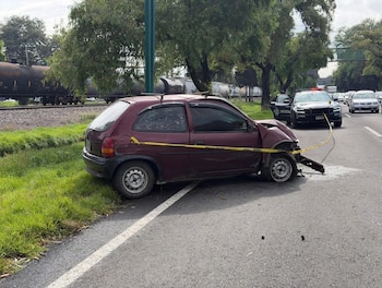 El accidente ocurrió en Paseo Tollocan, en Toluca, Estado de México. (X @VigiaCiudadano7)