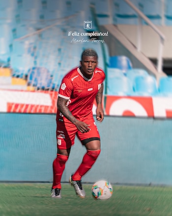 El defensor barranquillero será baja para los próximos partidos del cuadro rojo-crédito @AmericadeCali/X