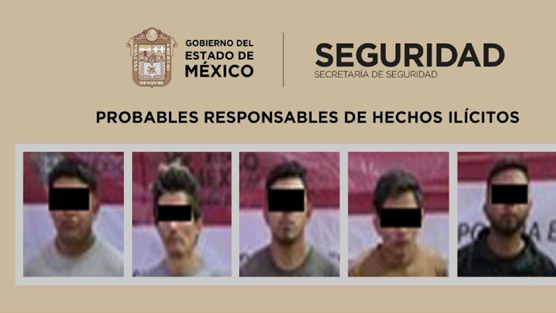 Detención La Chokiza Ecateoec montachoques Edomex (SSEM)