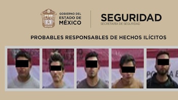 Detienen a cinco presuntos “montachoques”