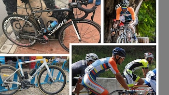 A dos ciclistas profesionales de