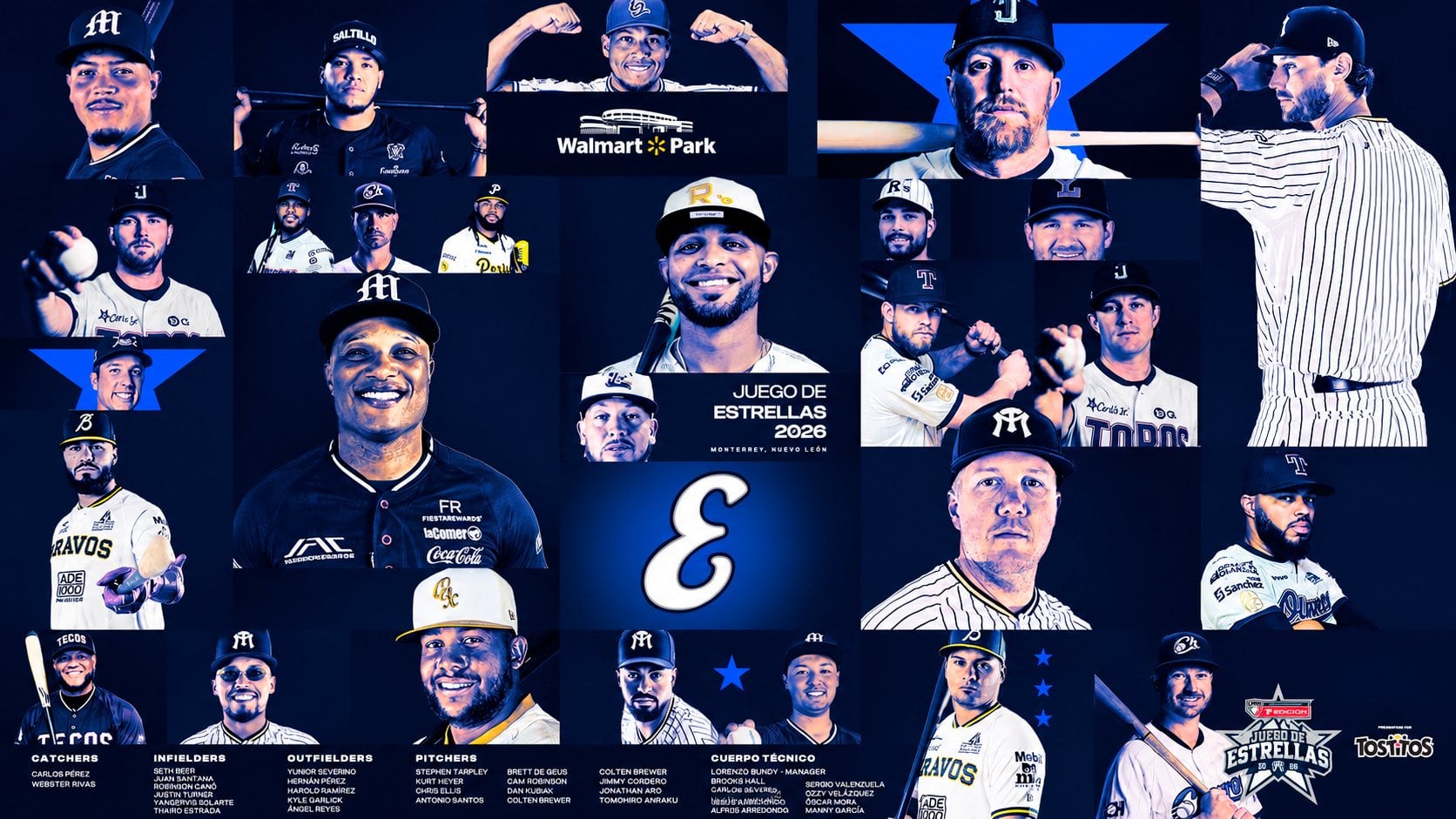 Se presenta el roster de los extranjeros para el Juego de Estrellas 2026. (Liga Mexicana de Beisbol)