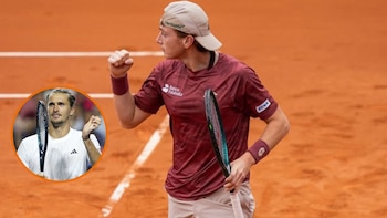 Ignacio Buse se entrena con Alexander Zverev, número 3 del mundo, en el Masters 1000 de Madrid a puertas de su duelo ante Arthur Fils
