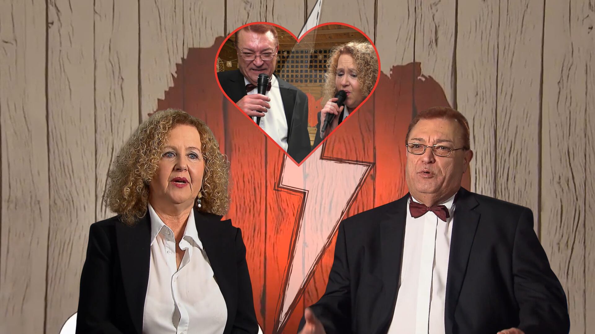 Lourdes y Francisco en su cita de First Dates (Montaje Infobae,