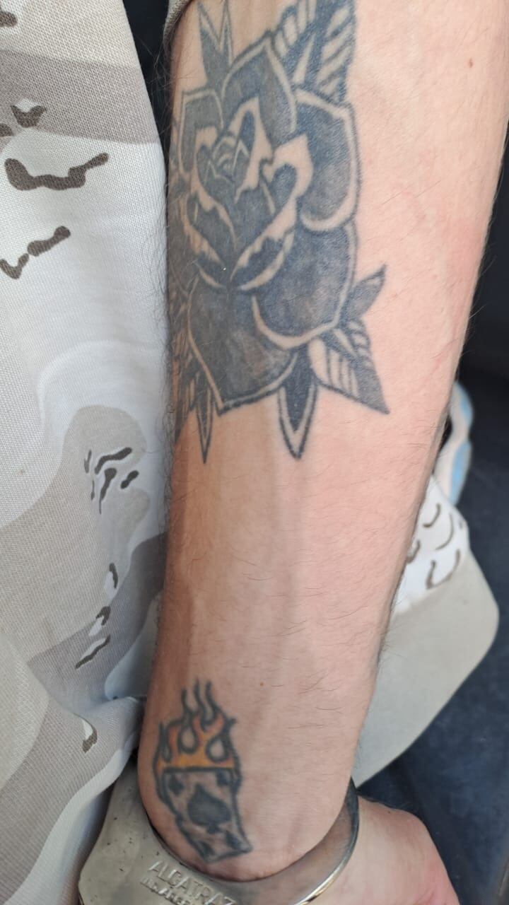 El tatuaje del delincuente