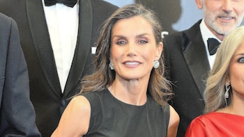La reina Letizia en los Premios de Periodismo de ABC. (José Oliva / Europa Press)