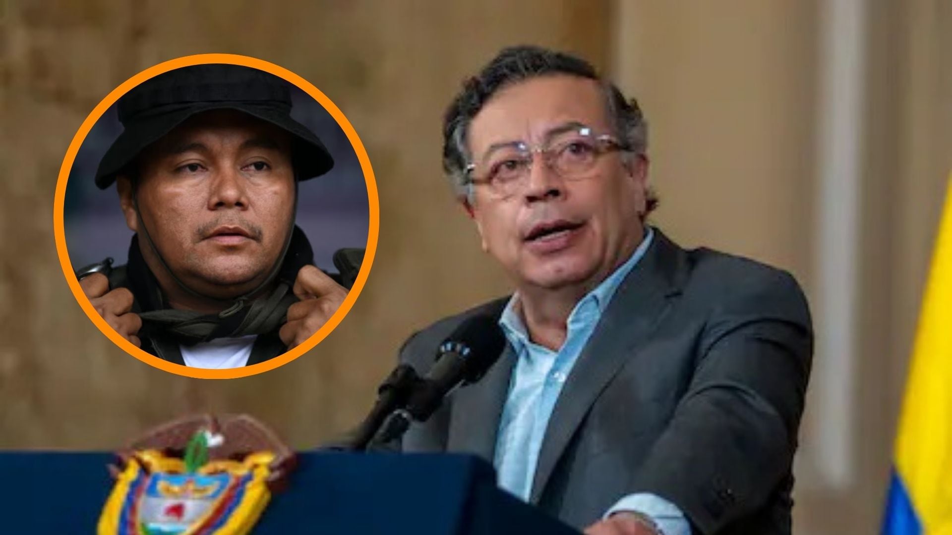 El presidente aseguró que alias Calarcá deberá cumplir con la protección al medio ambiente - crédito Presidencia/AFP