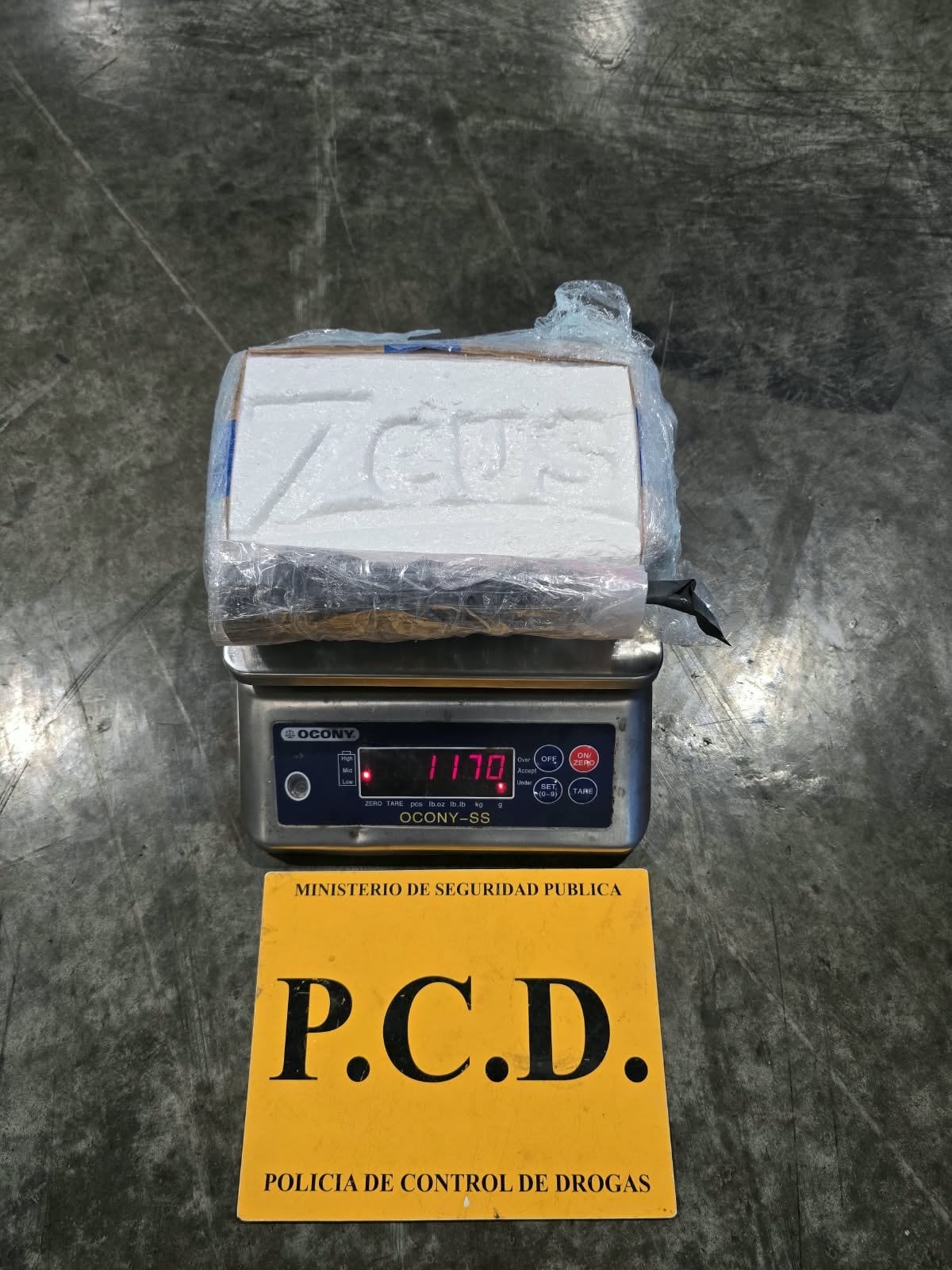 La Fuerza Pública confirmó que ninguna persona fue detenida en conexión con los 40 paquetes hallados en los pasillos de la terminal, y la PCD conduce la investigación para establecer quién dejó los bultos y hacia dónde estaban destinados. Foto cortesía.