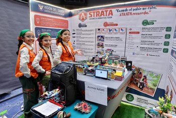 Estudiantes de distintas edades participan en la Olimpiada Nacional de Robótica WRO Panamá 2026. (Meduca)