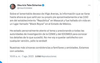 El alcalde de Miguel Hidalgo,