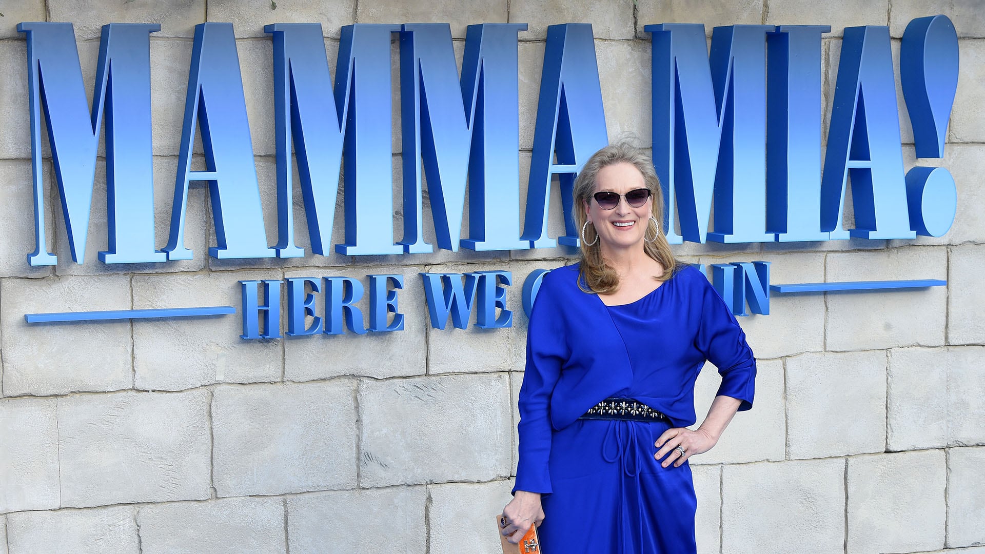 La presidenta de Universal Pictures confirmó la producción de Mamma Mia 3 con la disposición de Streep para actuar. (AFP PHOTO / Anthony HARVEY)