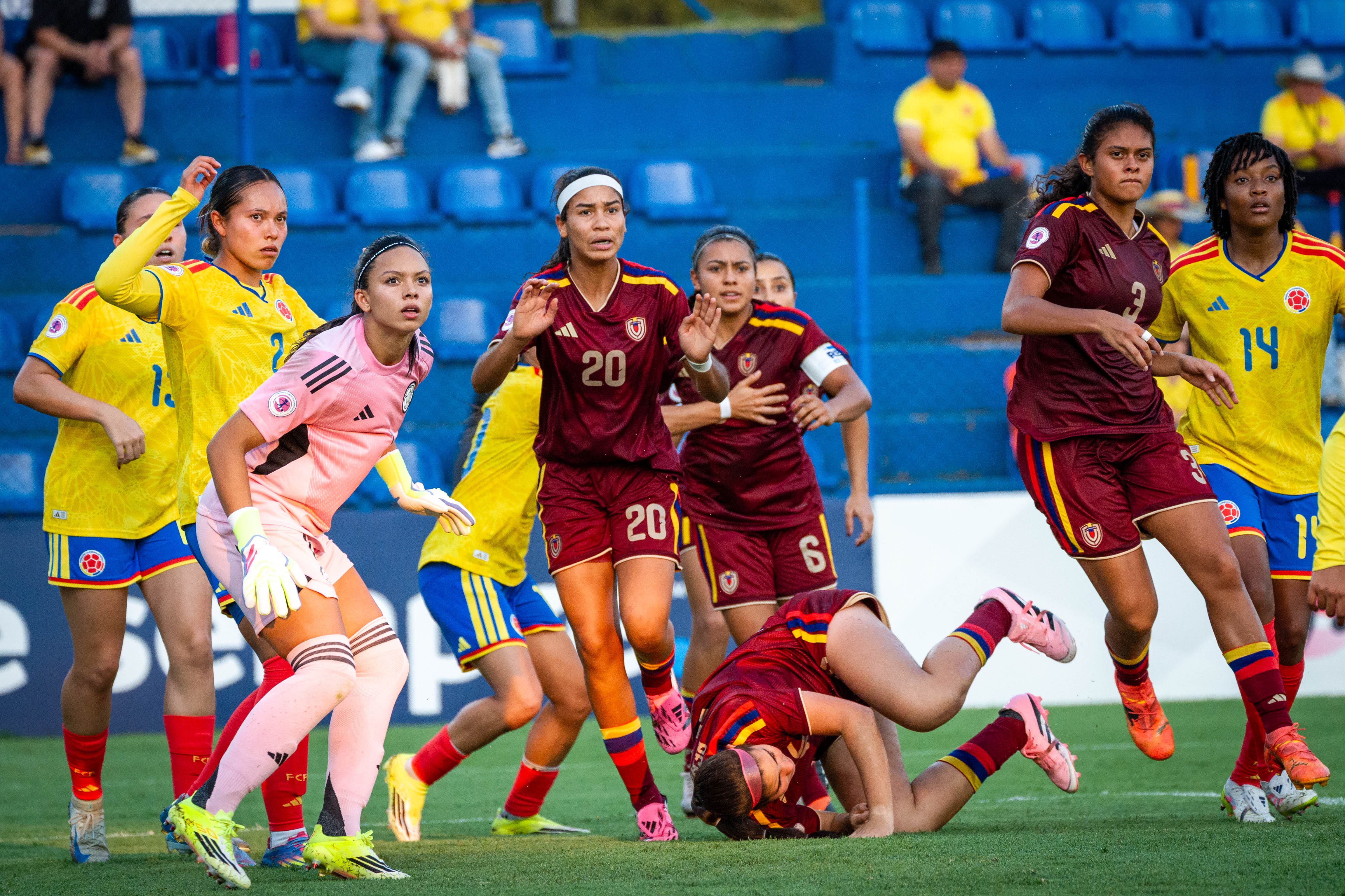 La selección Colombia quiere llegar a la final del torneo que se juega en Paraguay - crédito Conmebol