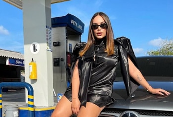 Andrea Valdiri, influencer colombiana. Foto: