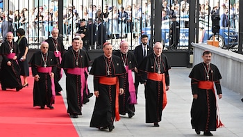 Visita del papa León XIV, en directo | Última hora de su tercera jornada en Madrid: todo preparado en el Congreso para el discurso del pontífice