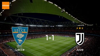 Lecce 1 - 1 Juventus