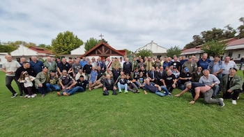 Emociones y recuerdos en Mercedes: el reencuentro anual de los veteranos del Regimiento 6 para evocar su partida a Malvinas