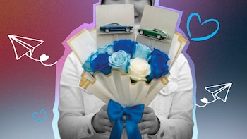 Día del Novio en México 2026: ¿por qué se celebra el 3 de octubre y se regalan flores azules con carritos de juguete?