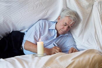 Cuando recibió el Nobel, MVLl