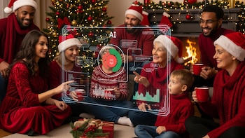 Vestirse de rojo en Navidad: