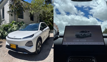 La versión Changan NEVO Q05 E-MAX ULTRA entrega 160 HP, 190 Nm de torque y suma sistemas de asistencia como AEB, FCW, LKA, LDW, ELK, RCTA y RCTB.