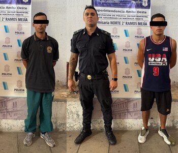 Los dos sospechosos detenidos