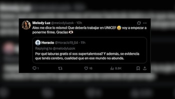 Entre los comentarios negativos, una