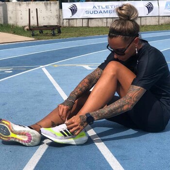 Evangelina Thomas, atleta que corrió a un ladrón y lo capturó