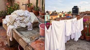 Detergente en polvo o líquido: cuál usar para blanquear mejor la ropa blanca