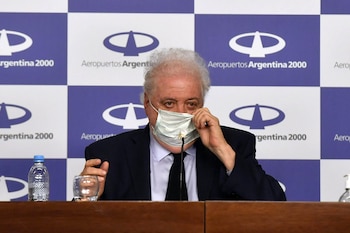 El ministro Ginés González García