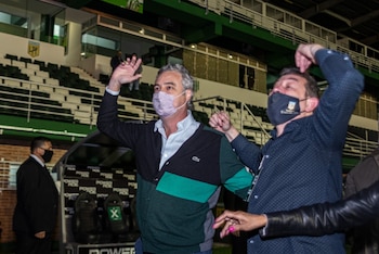 Spinosa, durante los festejos: el